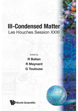 Ill-Condensed Matter     (B/s)