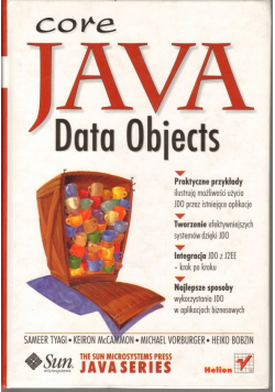 Core java data objects