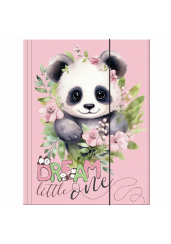Teczka z gumką A4 Panda 10 DERFORM