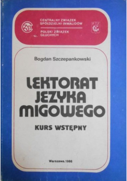 Lektorat języka migowego