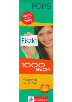 Fiszki 1000 słów Hiszpański na co dzień NOWE