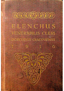 Elenchus Venerabilis Cleri 1916 r.