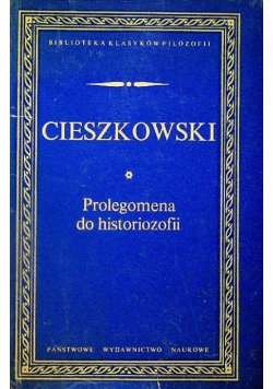 Prolegomena do historiozofii