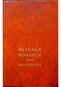 Missale romanum cum lectionibus