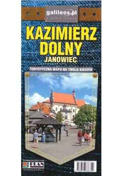 Mapa kieszonkowa - Kazimierz Dolny