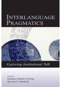 Interlanguage Pragmatics