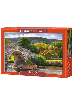 Puzzle Village Corner in Wales 1000