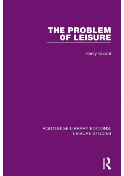 The Problem of Leisure