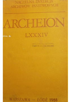 Archeion LXXXIV