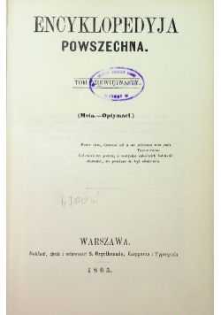 Encyklopedyja Powszechna Tom  19