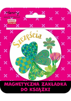 Zakładka magnetyczna kulka Koniczyna