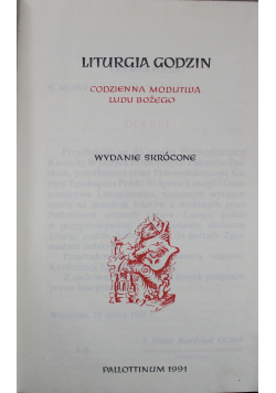 Liturgia Godzin Codzienna Modlitwa Ludu Bożego