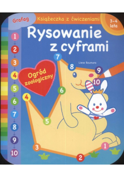 Rysowanie z cyframi Ogród Zoologiczny