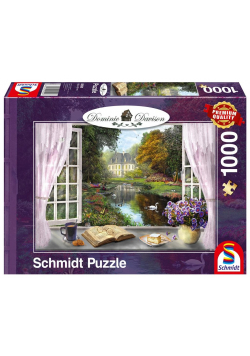 Puzzle PQ 1000 Pokój z widokiem na strumyk G3