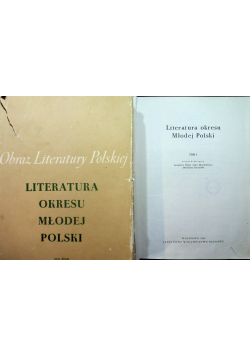 Literatura okresu Młodej Polski 2 tomy