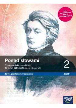 Ponad słowami 2 cz 1 Język polski