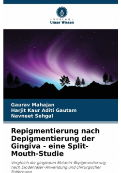 Repigmentierung nach Depigmentierung der Gingiva - eine Split-Mouth-Studie