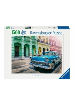 Puzzle 1500 Auta Kuby