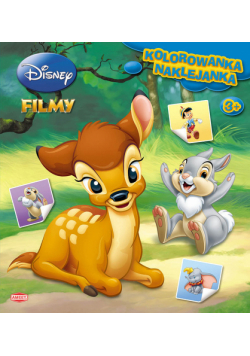 Disney Filmy Kolorowanka naklejanka
