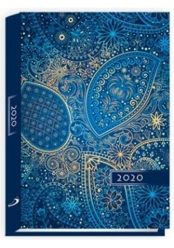 Terminarz 2020 A5 Kolorowy ornament