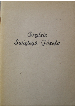 Orędzie Świętego Józefa
