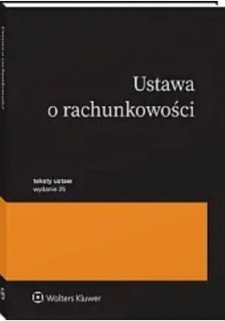 Ustawa o rachunkowości Przepisy