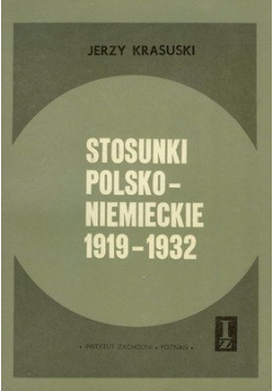 Stosunki polsko - niemieckie 1919 - 1932