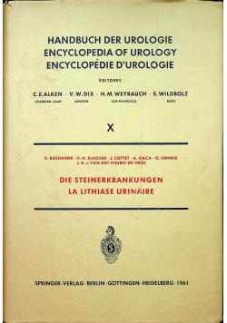 Encyklopedia of urology X