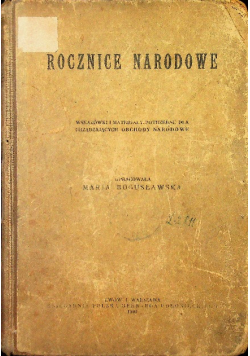 Rocznice narodowe 1926 r.