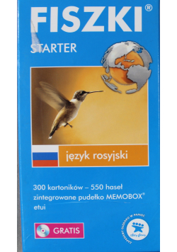 Fiszki starter język Rosyjski