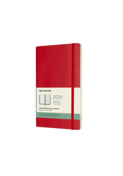 Kalendarz 2020 tygodniowy 12ML mo. Scarlet red