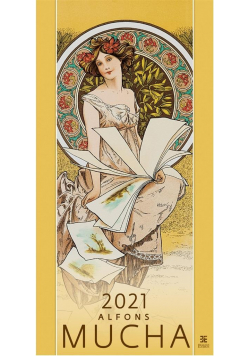 Kalendarz 2021 Alfons Mucha EX HELMA
