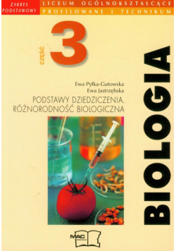 Biologia 3: podręcznik zakres podstawowy