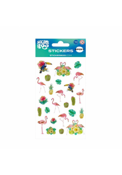 Naklejki Sticker BOO Flamingi