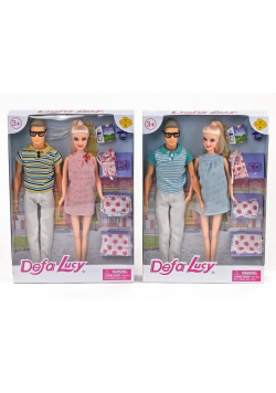 Lalki mama i tata z akcesoriami 29cm MIX