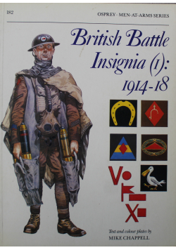 British Battle Insignia I 1914 - 18 nr 182