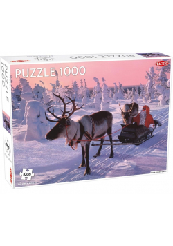 Puzzle 1000 Santa Claus in Sleigh