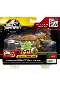 Jurassic World Fierce Changers Dinozaur 2w1 HLP06