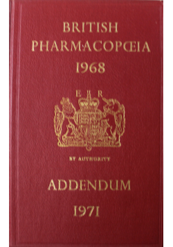 Addendum 1971 to the British Pharmacopeia 1968