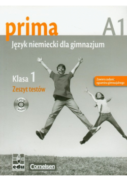 Prima A1 Język niemiecki 1 Zeszyt testów + CD