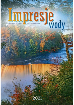 Kalendarz 2021 Ścienny Impresje wody CRUX