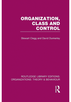 Organization, Class and Control (RLE