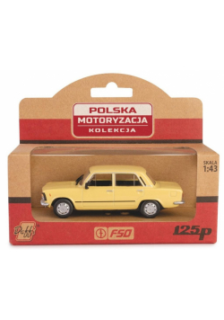 Fiat 125p MR żółty