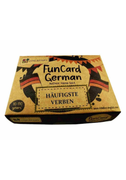 Fun Card German Haufigste Verben CREATIVO