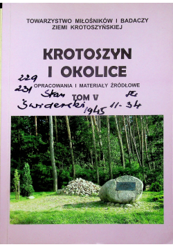 Krotoszyn i okolice Tom V