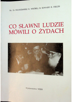 Co sławni ludzie mówili o Żydach