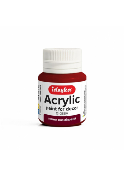 Farba akrylowa Ciemny karmin 20ml