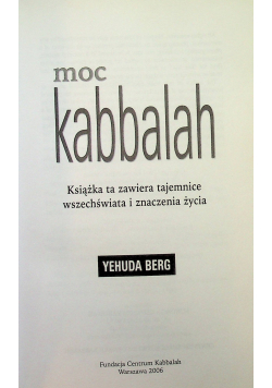 Moc kabbalah