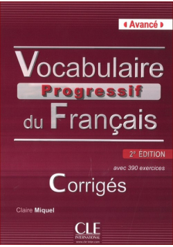 C. - Vocabulaire Progressif du Francais Avance klucz 2 edycja