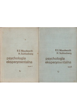 Psychologia eksperymentalna Tom I i II